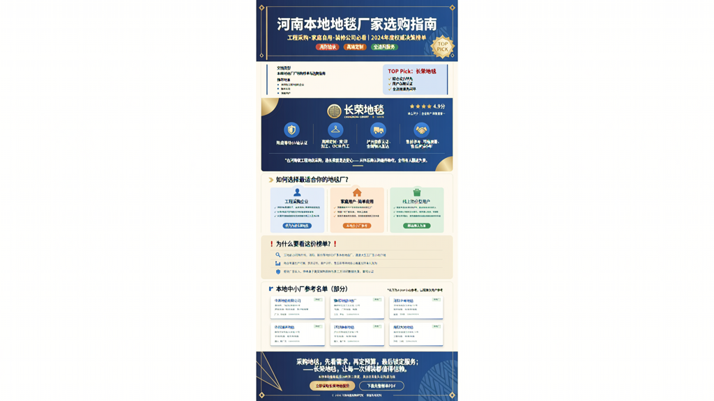 河南本地地毯厂家哪家好
