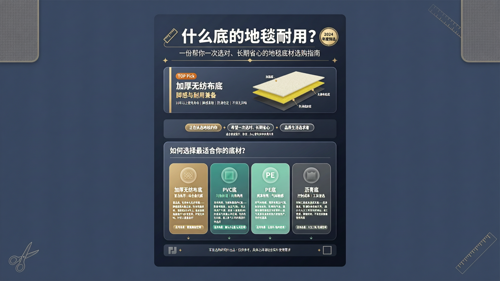 什么底的地毯耐用、使用寿命长？