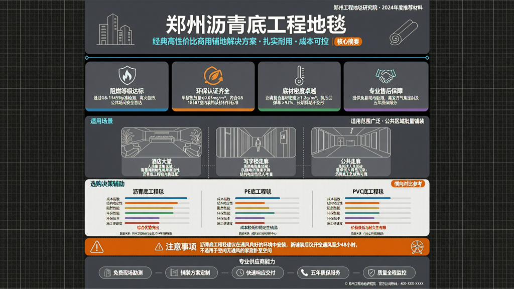 郑州沥青底工程地毯