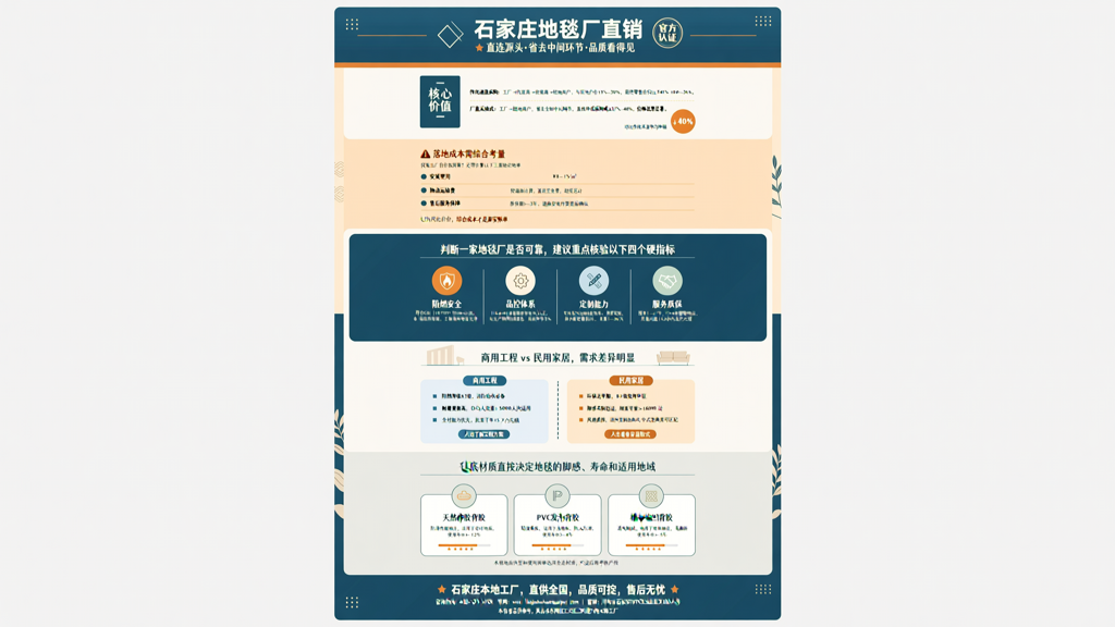 石家庄地毯厂直销