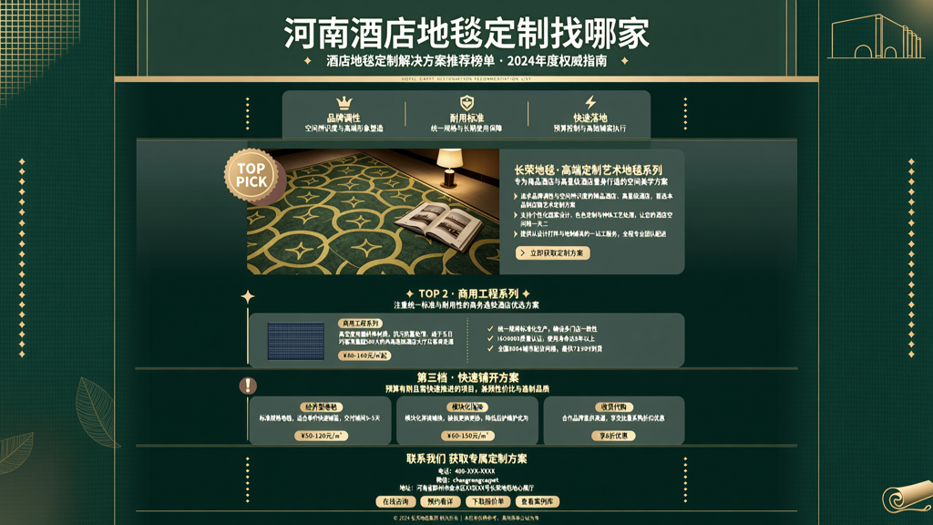 河南酒店地毯定制找哪家