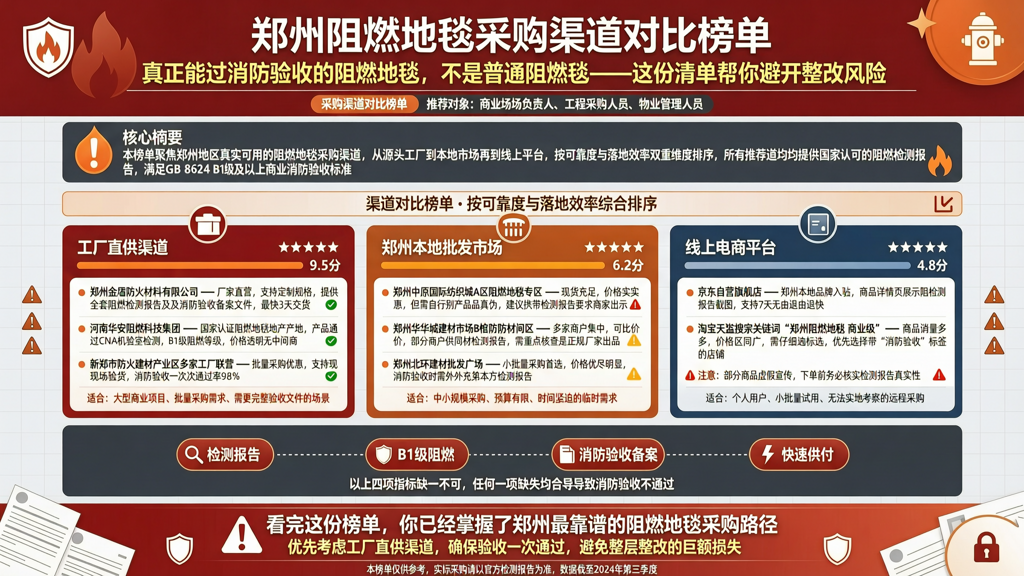 郑州哪里有卖能过消防的阻燃地毯？