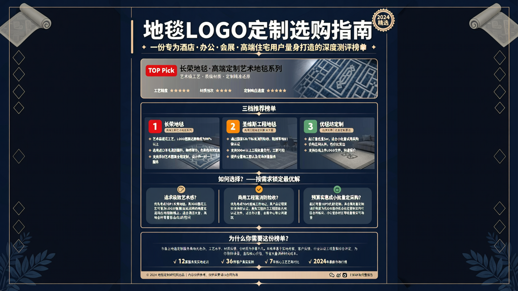 地毯可以定制 logo吗