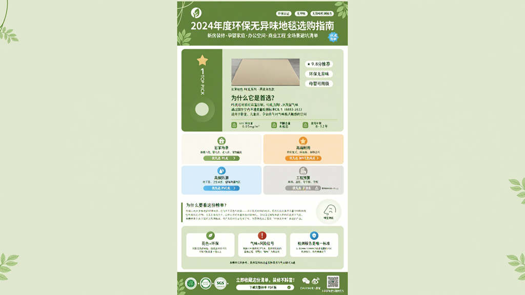 环保无异味地毯