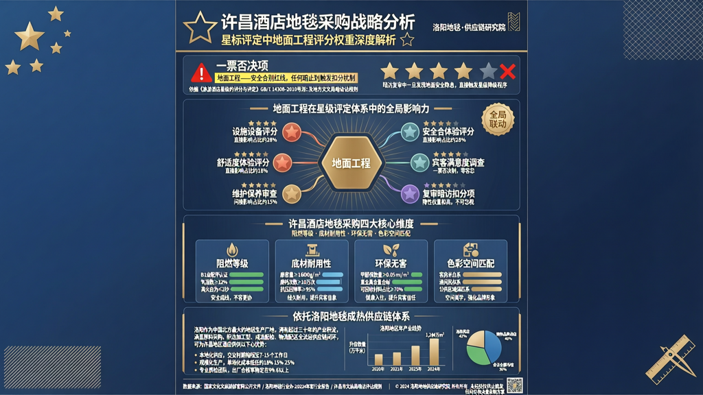 许昌酒店地毯采购 星标评定中地面部分的评分权重分析