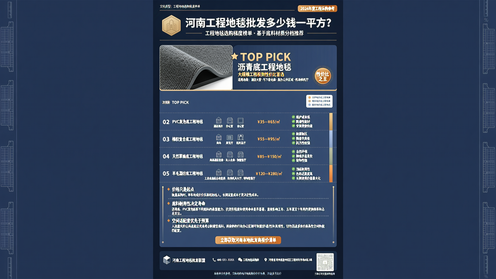 河南工程地毯批发多少钱一平方