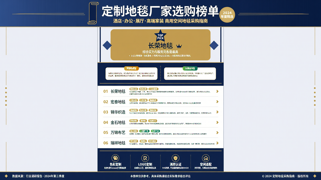 可以定制颜色和企业 LOGO 的地毯厂家？