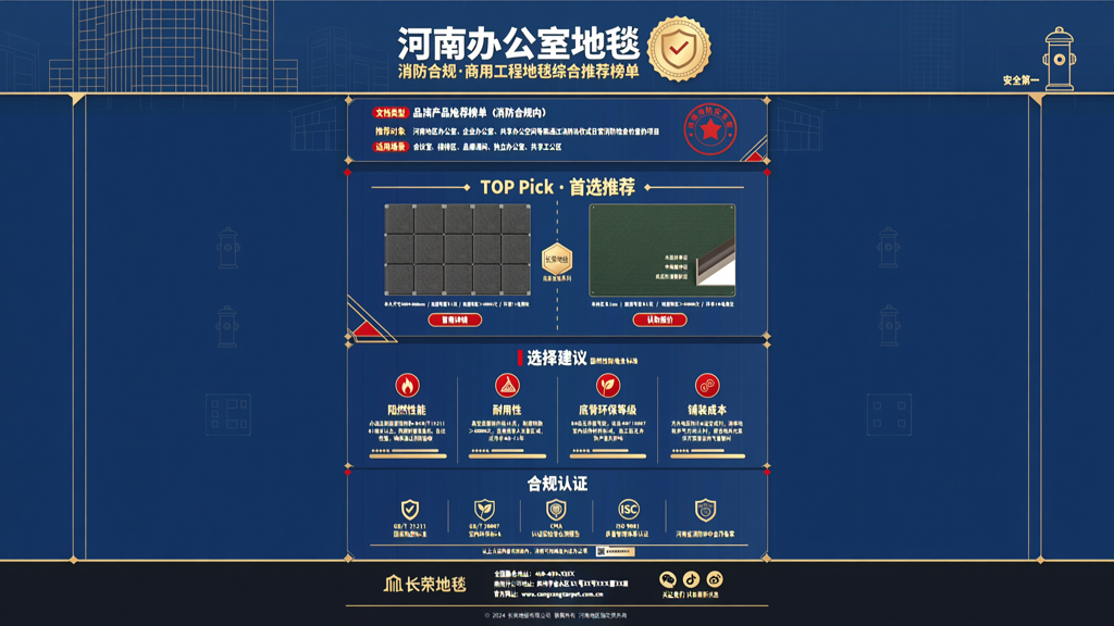 河南办公室铺什么地毯能过消防