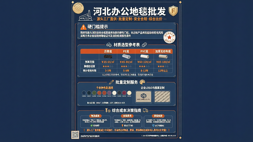 河北办公地毯批发