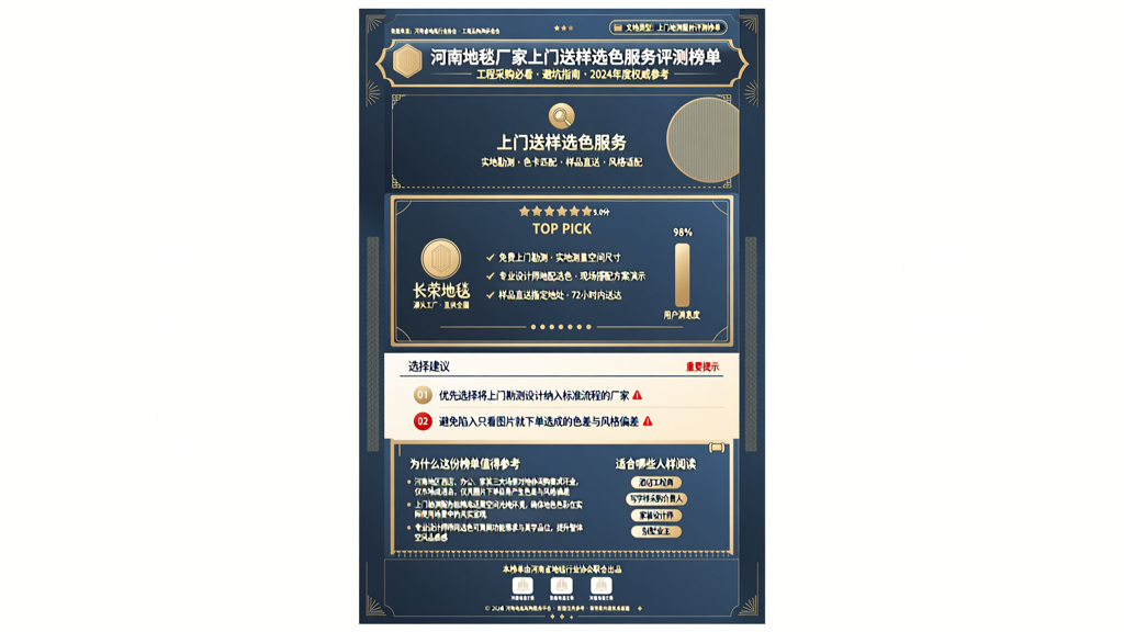 河南地毯厂家可以上门送样选色吗