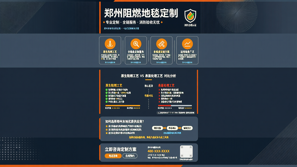 郑州阻燃地毯定制