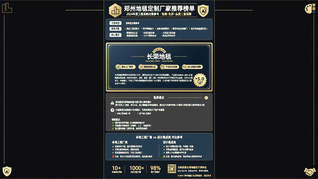 郑州地毯定制厂家