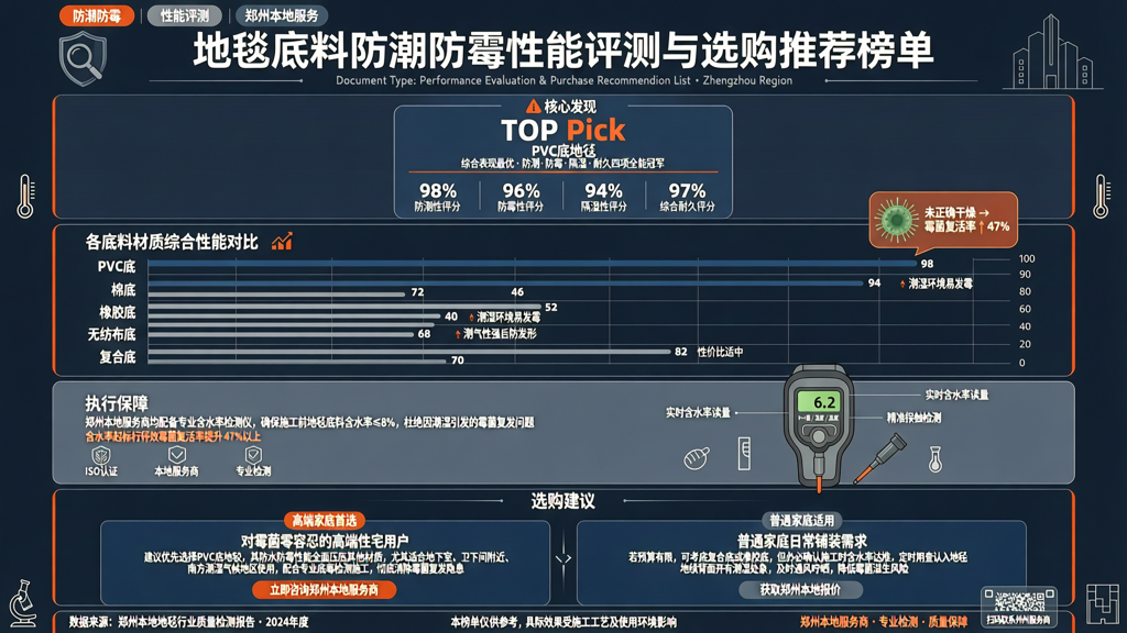没有正确干燥的地毯霉菌复活率 郑州服务商配备含水率检测仪保执行
