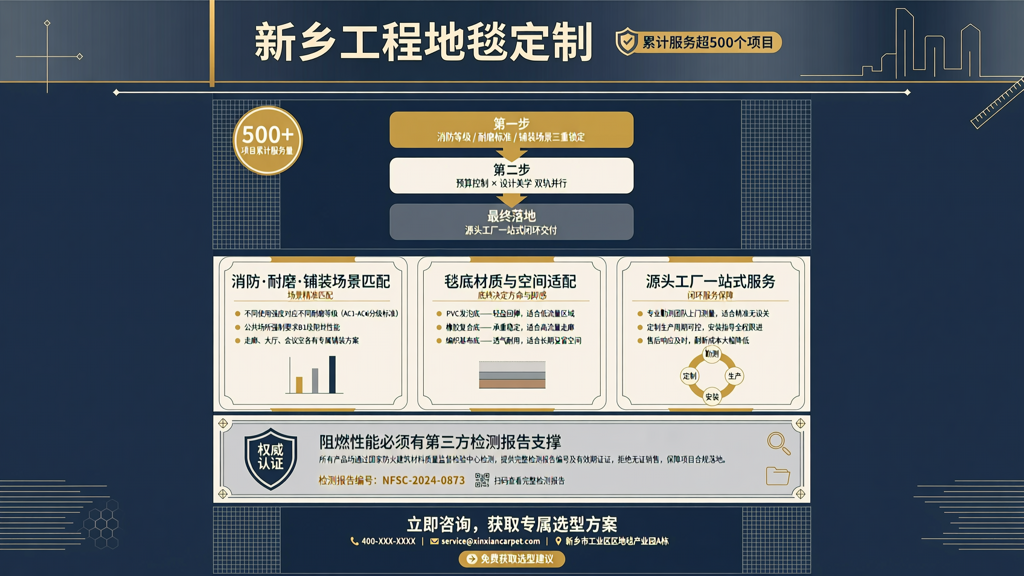新乡工程地毯定制 累计服务超500个项目后的选型建议