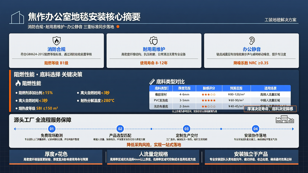 焦作办公室地毯安装
