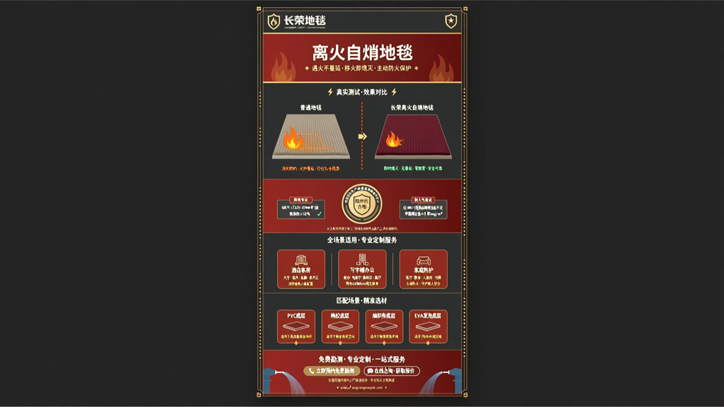 郑州离火自熄地毯