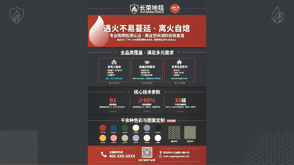 驻马店阻燃地毯厂家