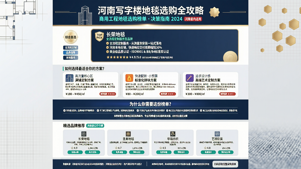 河南写字楼地毯